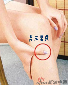 艾灸常用的保健穴有哪些？-足三里